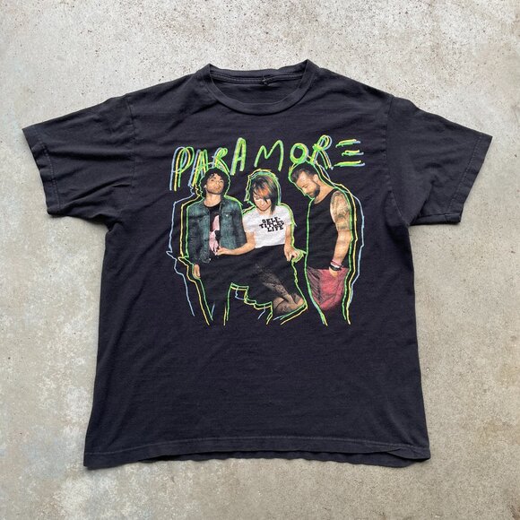 Tultex Other - Paramore 2014 Tour T-Shirt Monumentour Men’s Large Tultex Music Tee